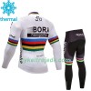 Cykeltøj Langærmet Vinter + Cykelbuks Lang Børn 2017 Bora-Hansgrohe N002